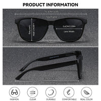 BARCUR Fashion Energetic Polarized Sunglasses for Women – Transparent Lightweight PC Frame Oval UV400 Protection Ladies Holiday Sun Glasses with Stylish Mirror Lens and Elegant White Gift Box – Perfect for Travel Beach & Summer Outings